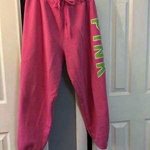 Vintage Victoria secret pink sweatpants
